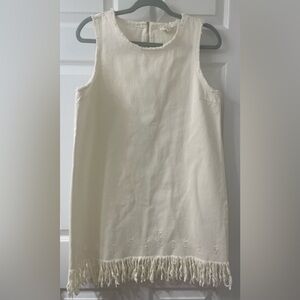 M Hayden LA Denim Dress with Fringe Hem NWOT